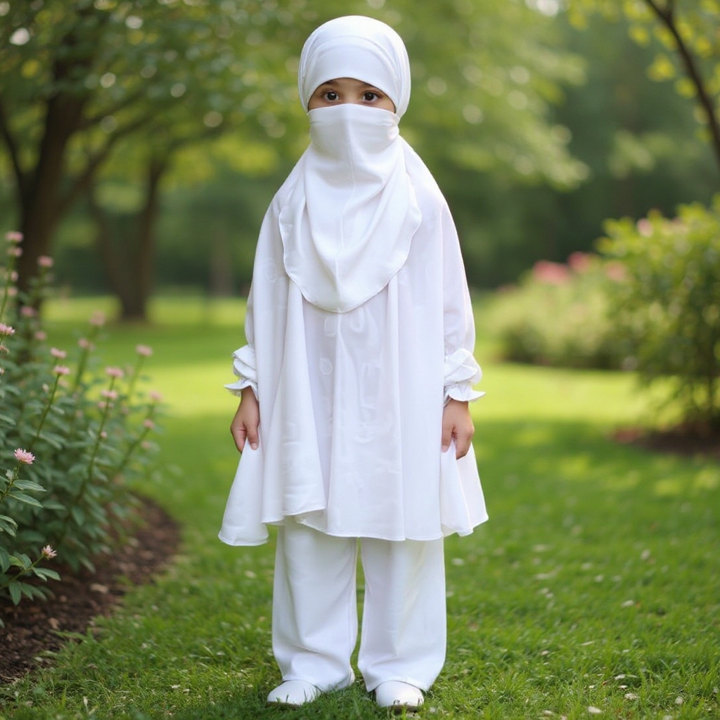Kids Cherry Khimar Set KCK117