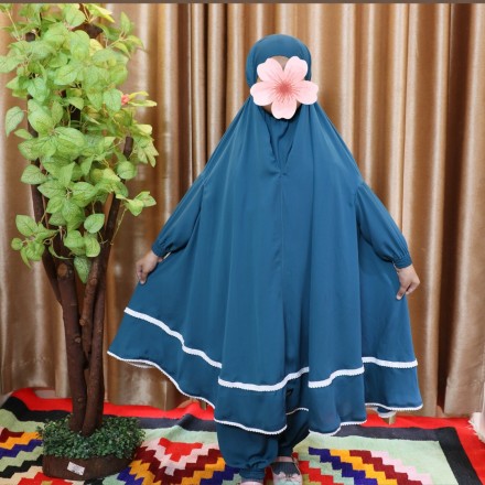 Kids Cherry Khimar Set KK102